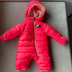 Nike fleece lined snowsuit